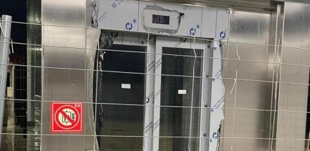 Un ascensor en la estación de Rodalies de l'Arboç 