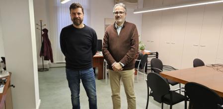 Carlos Enjanes y Joan Canut.