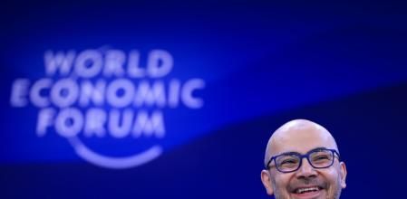 Demis Hassabis, conseller delegat de Google DeepMind, la setmana passada al fòrum deDavos