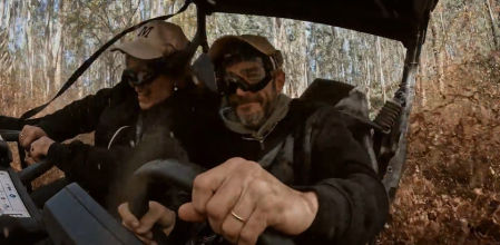 Roberto Leal y su madre se llevaron el susto de sus vidas.