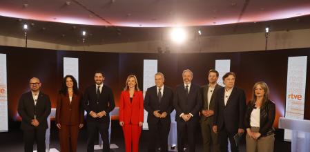  Debate de los candidatos en las próximas elecciones autonómicas de Aragón 