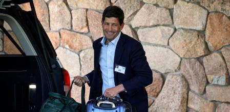 Kevin Warsh en una foto de julio del año pasado en Idaho.