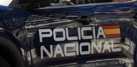 Un vehículo de la Policía Nacional