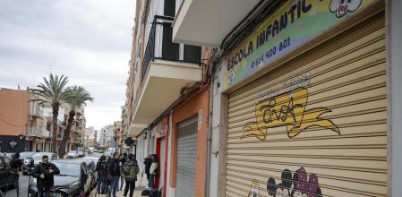 Vista general de la guardería de Algemesí cuya directora ha sido detenida por la Policía Nacional como supuesta autora de un delito de maltrato habitual y otro continuado de vejaciones a los menores&nbsp;