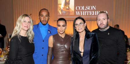 Kristina O’Neill, Lewis Hamilton, Kim Kardashian West, Demi Moore y Kim Jones asisten a los Premios a la Innovación 2021 de WSJ. Magazine, l 1 de noviembre de 2021 en la ciudad de Nueva York.