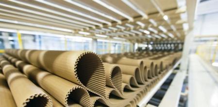 Unas instalaciones industriales de International Paper