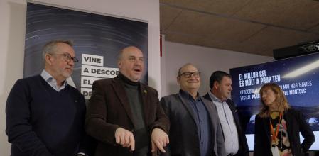 Presentación de la temporada turística del Parc Astronòmic del Montsec.
