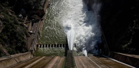 Vista de la presa de Sau, en el Ter, el 30 de enero de 2026