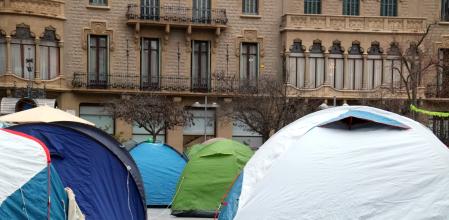 Acampada de la PAHC Bages