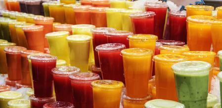 Zumo concentrado de fruta