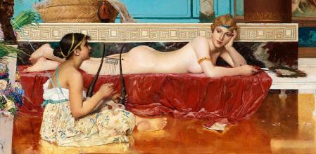 ‘Los baños romanos’, Georg Pauli, 1882