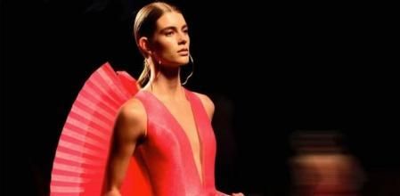 Cristina Pérez Galcenco, durante una edición de la Pasarela Campoamor