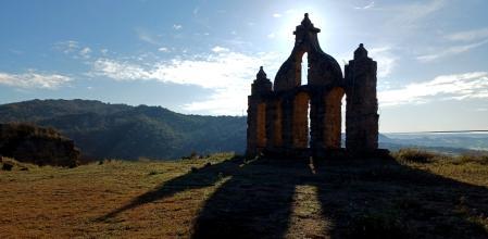 El castillo de Sanaüja.