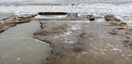 Restos descubiertos cerca de Salines de la Trinitat