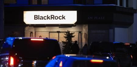 El pabellónde BlacKRocken el Forode Davos
