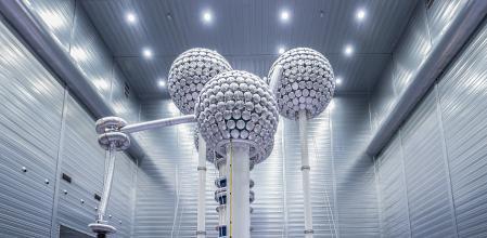 Imagen del laboratorio de I+D de la empresaen su sede de Munguia (Bilbao)