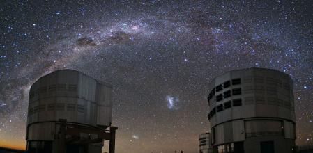 El Observatorio Paranal disfruta del que es considerado como el cielo de mejor calidad del planeta para la observación astronómica