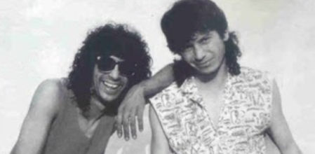 Raimundo y Rafael Amador, en una imagen promocional de 'Pata Negra'