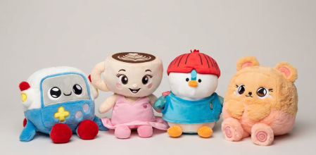 Peluches con IA de la marca Curio.