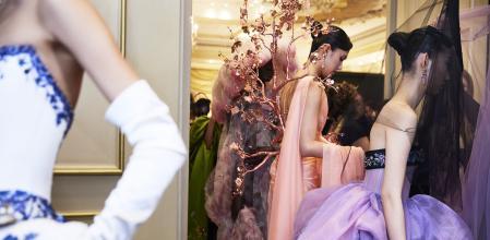 Backstage de Miss Sohee