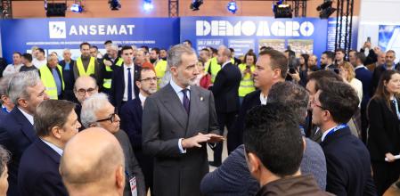 &nbsp;El rey Felipe VI inaugura, este martes en Zaragoza, la 44 edición de la Feria Internacional de Maquinaria Agrícola (FIMA)&nbsp;