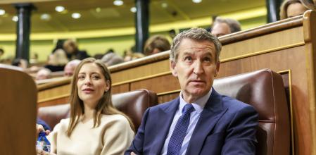 Alberto Nuñez Feijoo y Ester Muñoz