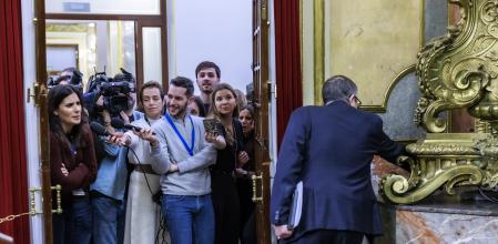 &nbsp;Patxi Lopez&nbsp; a su llegada al Congreso&nbsp;