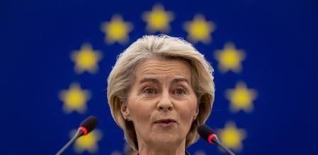 La presidenta de la Comisión Europea, Ursula von der Leyen&nbsp;