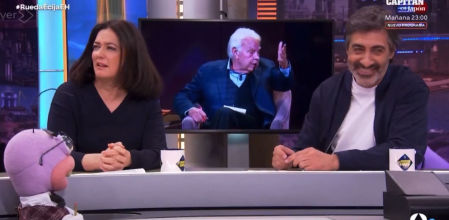 La periodista Rosa Belmonte y el escritor Juan del Val en la mesa de tertulia de 'El Hormiguero' (10/2/2026)