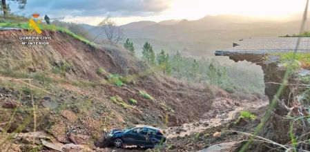 Imagen del incidente distribuida por el Ministerio del Interior