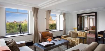 Una de las habitaciones del Ritz-Carlton de Central Park.
