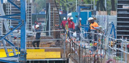 En la construcción la presencia de inmigrantes es abrumadora