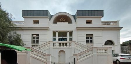 Torre Jussana, en el barrio de Clota, fue la antigua mansión de indiano Josep Milà de la Roca&nbsp;