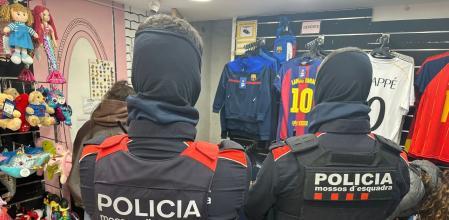 Uno de los últimos dispositivos del plan Kanpai desplegados en Barcelona