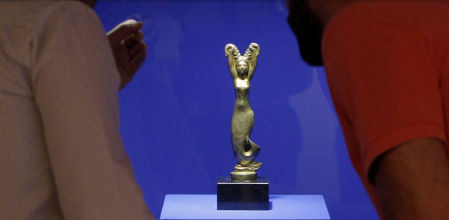 La Sirenita de Oro, el trofeo que se entregará al ganador de la quinta edición del certamen, recuperando así un símbolo histórico del antiguo festival.&nbsp;