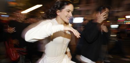 Rosalía en la presentación de 'Lux' en Madrid&nbsp;