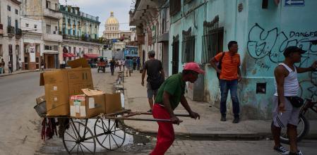 Imagen tomada en una calle de La Habana el martes de esta semana