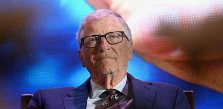 El filántropo estadounidense y cofundador de Microsoft, Bill Gates, atiende un evento en Nueva Delhi en marzo de 2025&nbsp;