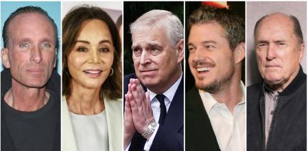 Peter Greene, Isabel Preysler, Andrew Mountbatten-Windsor, Eric Dane y Robert Duvall