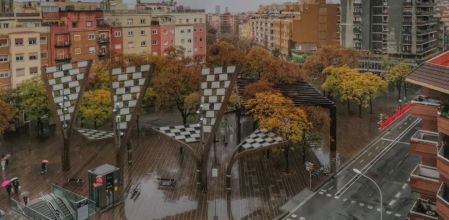 La plaza que lleva el nombre del virrey Amat desde hace más de 80 años