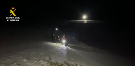 Rescate de cuatro jóvenes en Peñalara.