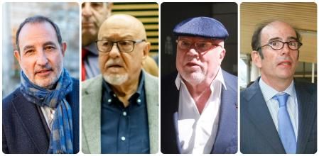 Ramon Espadaler, Marcelino Martín-Blas, José Manuel Villajero y Marcelino Oreja Arburúa