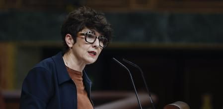 La portavoz del PNV, María Vaquero, durante un pleno en el Congreso de los Diputados este mes de febrero&nbsp;