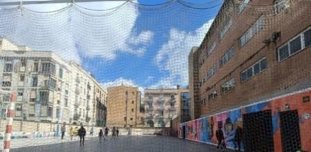 La pista municipal de Drassanes será sustituida por un polideportivo cubierto