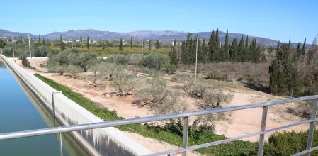 Terrenos en los que se contruirá el nuevo depósito.