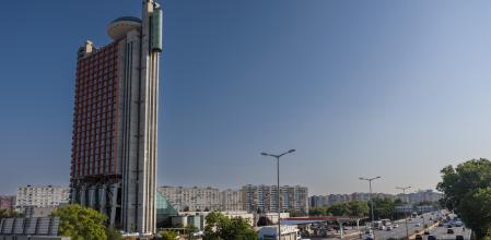 Perspectiva del hotel Hyatt Regency.