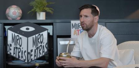 Leo Messi en una entrevista con el podcast Miro de Atrás, Chicago, martes 24 de febrero de 2026