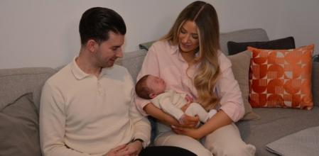 La madre de Hugo, Grace, nació sin útero y le trasplantaron uno de una mujer fallecida que le permitió quedarse embarazada