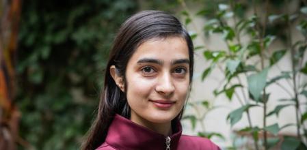Farzana, fotografiada en Barcelona, estudia 3º de Medicina en la UB