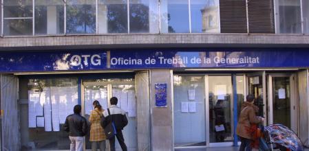 Una oficina de empleo de la Generalitat